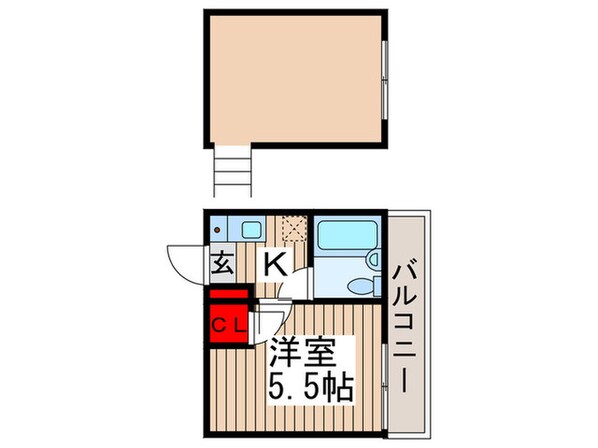 ロフティＡ－ＯＮＥの物件間取画像